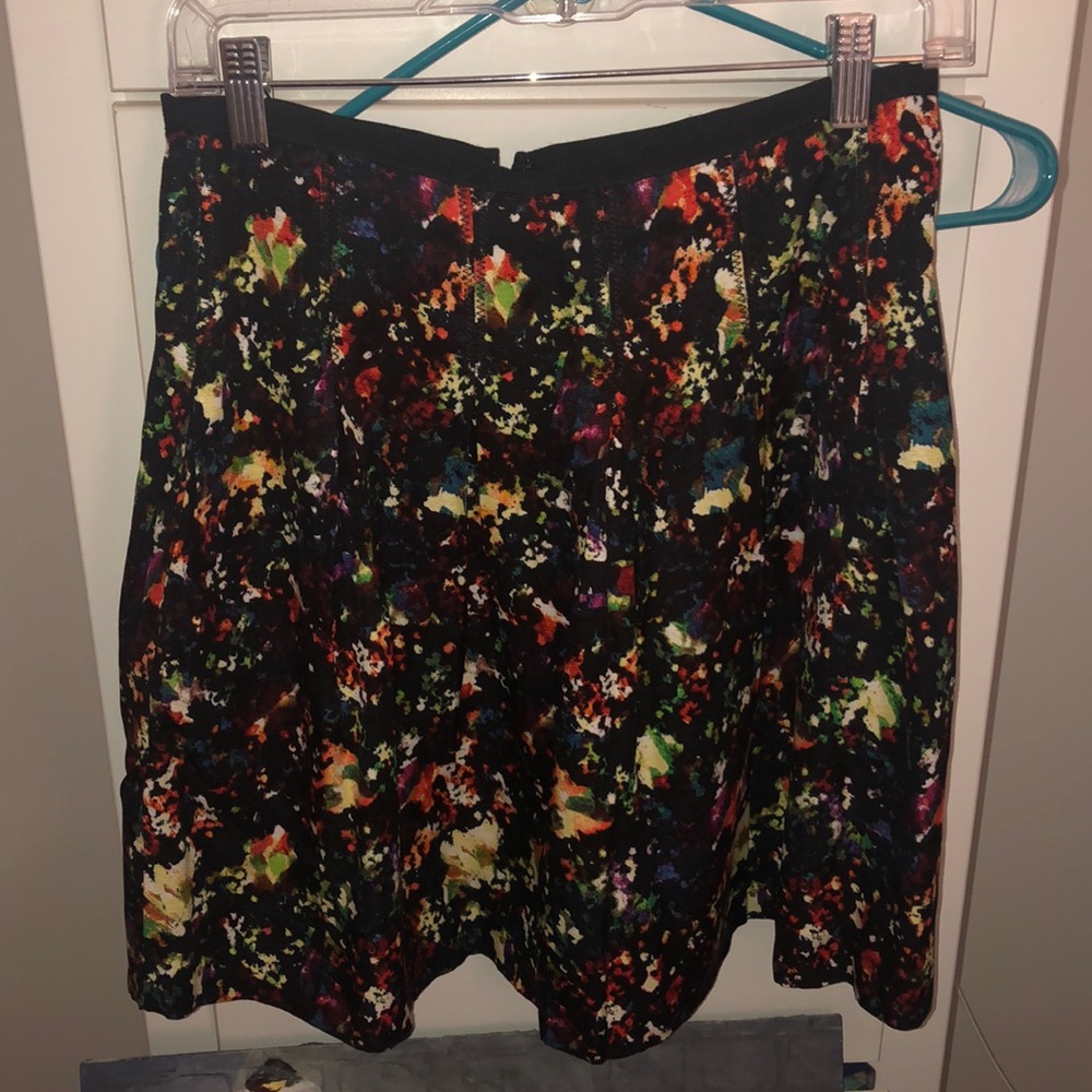 Gap Multicolor Floral Print Mini Skirt
